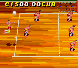 Volleyball Twin (Japan) In game screenshot